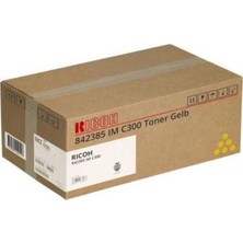 Ricoh Im C300 Yellow Sarı Orjinal Fotokopi Toneri Im C300-300F 6.000 Sayfa Gr-C4