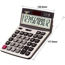 Casio DX-120ST 12 Hane Oynar Başlıklı Masa Üstü Hesap Makinesi