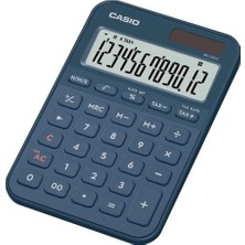 Casio MS-20YC-NY 12 Hane Lacivert Masa Üstü Hesap Makinesi