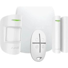 Ajax Starter Hub Kit Kablosuz Alarm Seti Keypad Yok Beyaz