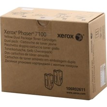 Xerox 106R02609 Phaser 7100 Yüksek Kapasiteli Cyan Mavi Toner 9.000 Sayfa