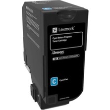 Lexmark 74C50C0 3.000 Sayfa Cyan Mavi Toner CS720-725 CX725