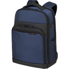 Samsonite KF9-01-003 14.1" Mysight USB Girişli Notebook Sırt Çantası Mavi