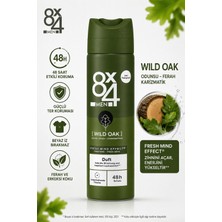 8x4 Men Wild Oak Erkek Deodorant Sprey 150 ml - 48 Saat Terleme Karşıtı Koruma - Odunsu Koku