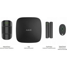 Ajax Starter Hub Kit Plus Kablosuz Alarm Seti Keypad Yok Set