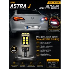 Duolight Opel Astra J Sedan Uyumlu T15 W16W Beyaz LED Geri Vites Ampulü Canbus 1 Adet