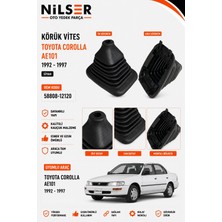 Ns Nilser Auto Parts Toyota Corolla AE101 Vites Körük 1993-1997 Siyah
