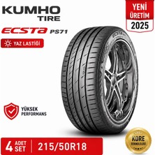 Kumho 215/50R18 92W Ecsta PS71 Dot 2025