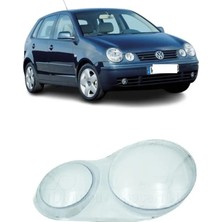 Wisco Volkswagen Vw Polo 2002-2005 Uyumlu Sol Far Camı ( Şöför Tarafı ) 6Q1941007AF