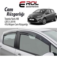 Toyota Yaris HB(2012-2019) 4'lü Mugen Cam Rüzgarlığı