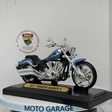 Diecast 2011 Yamaha Raider S Custom Cruiser 1:18 Ölçek