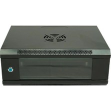 Racksan ML-6404S 4u Duvar Tipi Kabinet (200-530-400) Raf+Fan+Priz