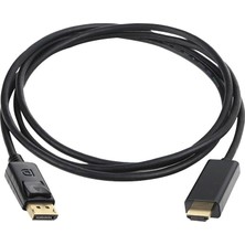 Fully Display Port DP TO HDMI Aktif Görüntü Çevirici 1.8M