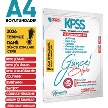 İnformal Yayınları 2026 KPSS Genel Kültür/Kurum Sınavları Güncel Bilgiler Konu Anlatım-Deneme-Soru Bankası DijitalÇözüm