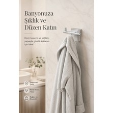 Alper Banyo F1 Model İkili Bornoz Askılık