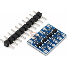 Meon Robotik Otomasyon 4 Kanal Çift Yönlü Lojik Seviye Dönüştürücü 3.3V-5V Modül