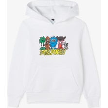 Mini Market My Squad Çocuk Beyaz Hoodie