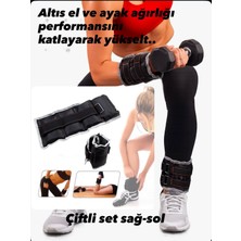 Altis AV-70 El ve Ayak Ağırlığı 2 Adet x 4 kg Performans Arttırıcı Ayarlanabilir Spor Ekipmanı