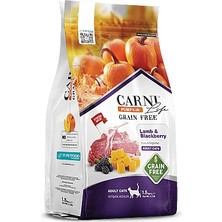 Carni Life Pumpkin Adult Tahılsız Kuzu Etli & Böğürtlenli Yetişkin Kedi Maması 10 kg