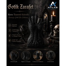 Atlas Inovasyon Gotik Zarafet: Kor­se Tasarımlı Dekoratif Kalemlik