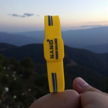 Goog Design Nano Power Balance Denge Bilekliği – Sarı M Beden Sportif Bileklik