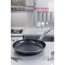 EVREN MUTFAK 32 cm Bistro Krep Tava, Horeca Non-Stick Krep Tavası 32 cm