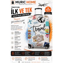 Muric Home Valiz Kılıfı Bavul Koruyucu