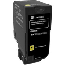 Lexmark 74C5SY0 7.000 Sayfa Yellow Sarı Toner CS720-725 CX725