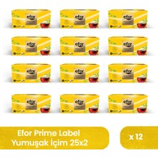Efor Çay Efor Prime Label Bardak Poşet Siyah Çay 2 gr x 25 Adet – 12\'li Koli