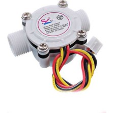 Robotistan Su Akış Sensörü (Deniz) YF-S402C Debimetre G3/8" 0.3-10L/dk 5-18V
