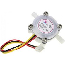 Robotistan Su Akış Sensörü YF-S401 Debimetre 0.3-6L/Min 3.5mm - Beyaz
