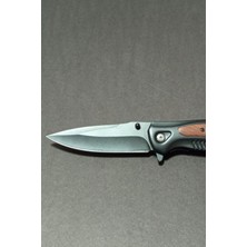 Depo Trend Depotrend Bs-7 Ithal Rulmanlı Yarı Otomatik  Ahşap Detaylı Çakı (22 Cm)
