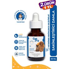 Catjoy 50 ml Doğal Sakinleştirici Damla Kedi ve Köpekler İçin Tüm Yaş Gruplarına Uygun
