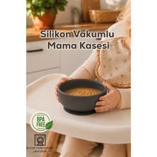Porsima 34004 Silikon Vakumlu 300ML Mama Kasesi Antrasit