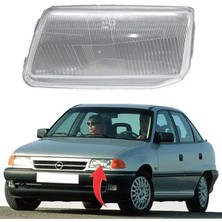 Wisco Opel Astra F Sol Far Camı 1991-1994 1216003CAM