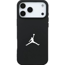 Casen iPhone 17 Pro Max Siyah Lansman Renkli Silikon Premium Basketbol Kılıf