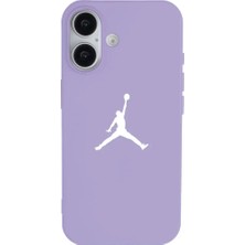 Casen iPhone 17 Lila Lansman Renkli Silikon Premium Basketbol Kılıf