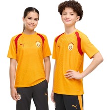 Puma Gsk Training Jersey Jr Sarı-Kırmızı Çocuk Forma
