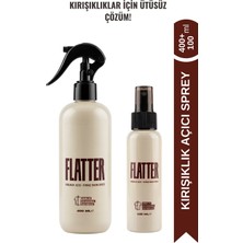 Flatter Kırışıklık Açıcı Kumaş Bakım Spreyi Soft Koku 400ML + 100ML Konsantre Set