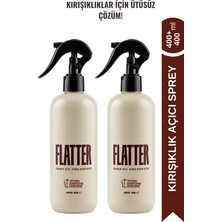 Flatter Soft Koku ile Kırışıklık Açıcı Kumaş Bakım Spreyi 400 ml x 2 Konsantre Ekonomik Set