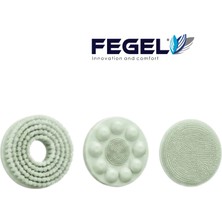 Fegel FG-18 Elektrikli Duş Fırçası Yedek Başlık Seti