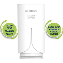Philips Musluk Suyu Yedek Filtre Kartuşu Water X-guard Awp305/10