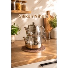 Porsima 31012 Silikon Yuvarlak Nihale 20CM Kapicino
