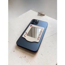 Deryora Pratik Yapışkanlı Telefon Arkası Aynası Hediye Süpriz(Ayna)