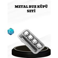 Herşey Trend 304 Paslanmaz Çelik Buz Küpü Seti Sulandırmadan Soğutan Yeniden Kullanılabilir