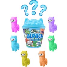 Slimy 3D Alpaca Slime Sürpriz Figür Paketi - Mavi