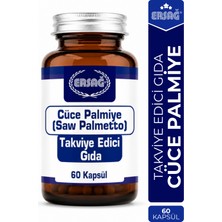 Ersağ Cüce Palmiye Saw Palmetto Takviye Edici Gıda 60 Kapsül