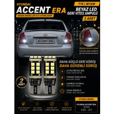 Duolight Accent Era Sedan ile Uyumlu T15 W16W Beyaz LED Geri Vites Ampulü Canbus 2 Adet