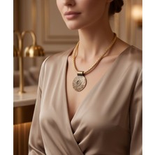 Dilhan Atlay Madolyon  Choker Kolye,