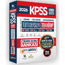 İnformal Yayınları 2026 Kpss Lisans-Ön Lisans-Ortaöğretim Ösym Son 15 Yılın Soruları Tüm Dersler Tek Kitap Soru Bankası
